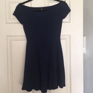 Navy blue dress